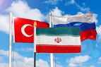 Анкара: Турция не намерена отказываться от сотрудничества с РФ и Ираном в Сирии