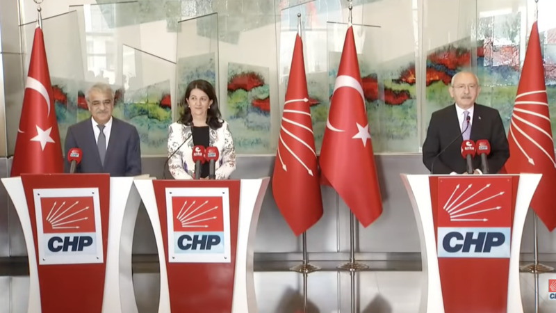 Лидеры НРП и ДПН «обсудили проблемы Турции»
