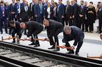 В Азербайджане прошла церемония открытия железной дороги Баку-Тбилиси-Карс