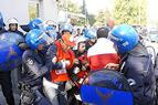 Полиция задержала 17 демонстрантов у здания турецкого Министерства труда