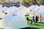 В Турции запретят продажу палаток во время стихийных бедствий