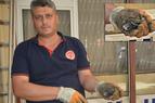 Пожарные на юго-востоке Турции спасли редкого стрижа, близкого родственника колибри
