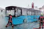 В Стамбуле сожгли городской автобус