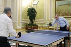 Токаев и Эрдоган сыграли в настольный теннис