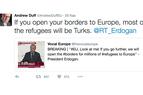 Член Европарламента ответил Эрдогану и набрал 1300 репостов