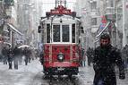 В Стамбуле идёт снег