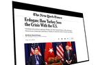 Статья Эрдогана для NYT: Взгляд Турции на кризис в отношениях с США