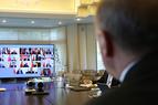Эрдоган проводит заседание правительства в режиме видеоконференции