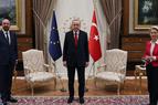 Главе Еврокомиссии не досталось места во время встречи с Эрдоганом — ВИДЕО