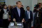 Эрдоган проголосовал на досрочных выборах 