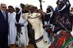 В Нигере Эрдогану подарили верблюда