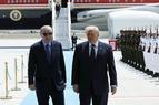 Эрдоган лично встретил Трампа по прибытии в Анкару