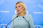 Захарова: РФ не получала обращения Турции о моратории на военные действия в Черном море