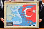 МИД Греции осудил показ лидером турецких националистов карты с якобы турецкими островами