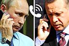 Путин и Эрдоган обсудили по телефону ситуацию в Сирии