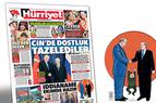 Газета Hürriyet опубликовала карикатуру на Зеленского на фоне встречи Путин и Эрдогана в Китае