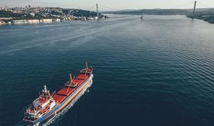 Движение судов частично остановили в Босфоре из-за поломки судна