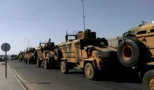 Турция перебросила тяжёлую военную технику к границе с Сирией