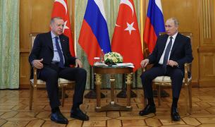 C чего начали переговоры Путин и Эрдоган