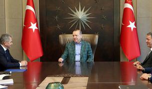 Эрдоган в Стамбуле провел переговоры с министром обороны России Шойгу