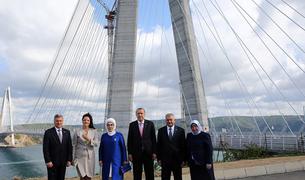 В Турции открыли новый мост через Босфор