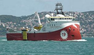 Первое сейсмическое исследовательское судно Турции готовится к новым миссиям