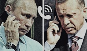 Эрдоган и Путин провели телефонные переговоры