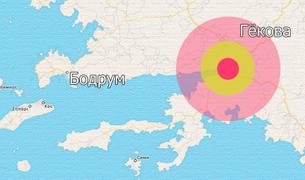В турецком заливе Гёкова произошло землетрясение магнитудой 4,2 балла