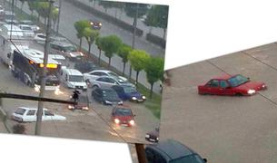 Сильный дождь в Денизли обернулся потопом 