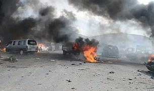 Семь человек погибли при взрыве автомобиля на турецко-сирийской границе