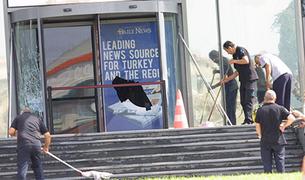 Редакция турецкой газеты Hürriyet подверглась обстрелу в Анкаре