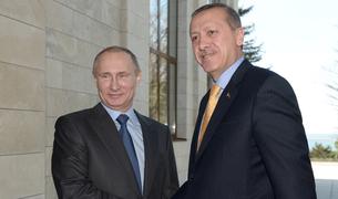 Владимир Путин встретил Эрдогана в Сочи