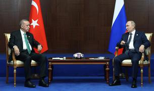 Переговоры Путина и Эрдогана в Астане продлились приблизительно 1,5 часа