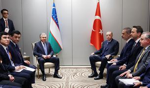 Мирзиёев и Эрдоган обсудили в Будапеште вопросы укрепления стратегического партнерства