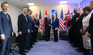 Байден и Эрдоган провели двустороннюю встречу в Вильнюсе
