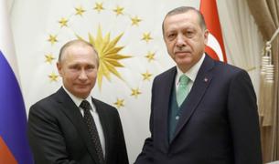 Эрдоган предложил Путину поднять тему отправки миротворцев в Палестину