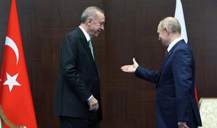 Путин назвал Эрдогана сильным лидером и непростым, но надежным партнером