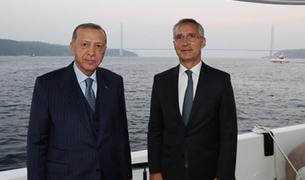 Эрдоган и Столтенберг обсудили последние события в РФ и вопрос членства Швеции в НАТО