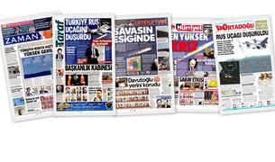 Заголовки турецких СМИ за 25.11.2015