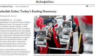 Гюлен: Демократия в Турции разрушается под натиском правящей ПСР
