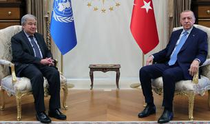 Гутерриш и Эрдоган обсудили урегулирование и гуманитарную помощь на Украине