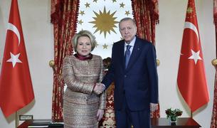 Матвиенко: Россия и Турция поддерживают тесное сотрудничество по ключевым вопросам