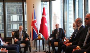Эрдоган обсудил с Джонсоном вопросы экспорта украинского зерна