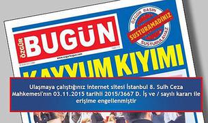 Заблокирован доступ к вебсайту Özgür Bugün