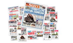 Первые полосы турецких газет после доставки в Турцию С-400