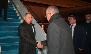 Владимир Путин прибыл в Стамбул из Дамаска