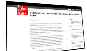 «Пора исключить из НАТО всё более авторитарную Турцию»
