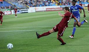 “Рубин” вновь обыграл киевское “Динамо” и вышел в следующий раунд Лиги чемпионов