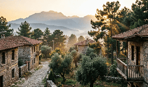 Деревня Адатепе на западе Турции готовится выйти на мировой туристический уровень