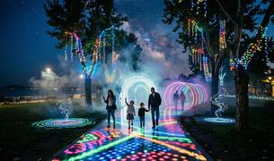 Иммерсивная ночная прогулка Astra Lumina открылась в Стамбуле